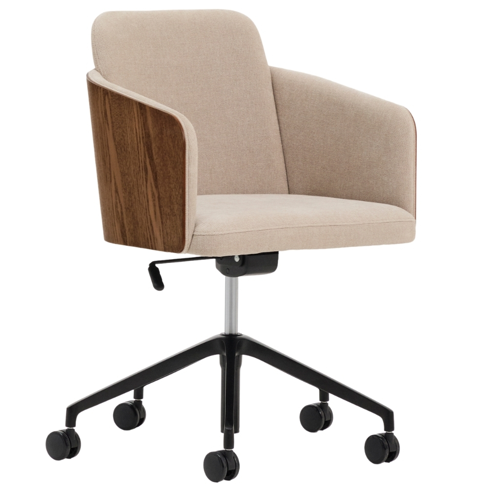 Kave Home Béžová ořechová konferenční židle Madai Kave Home