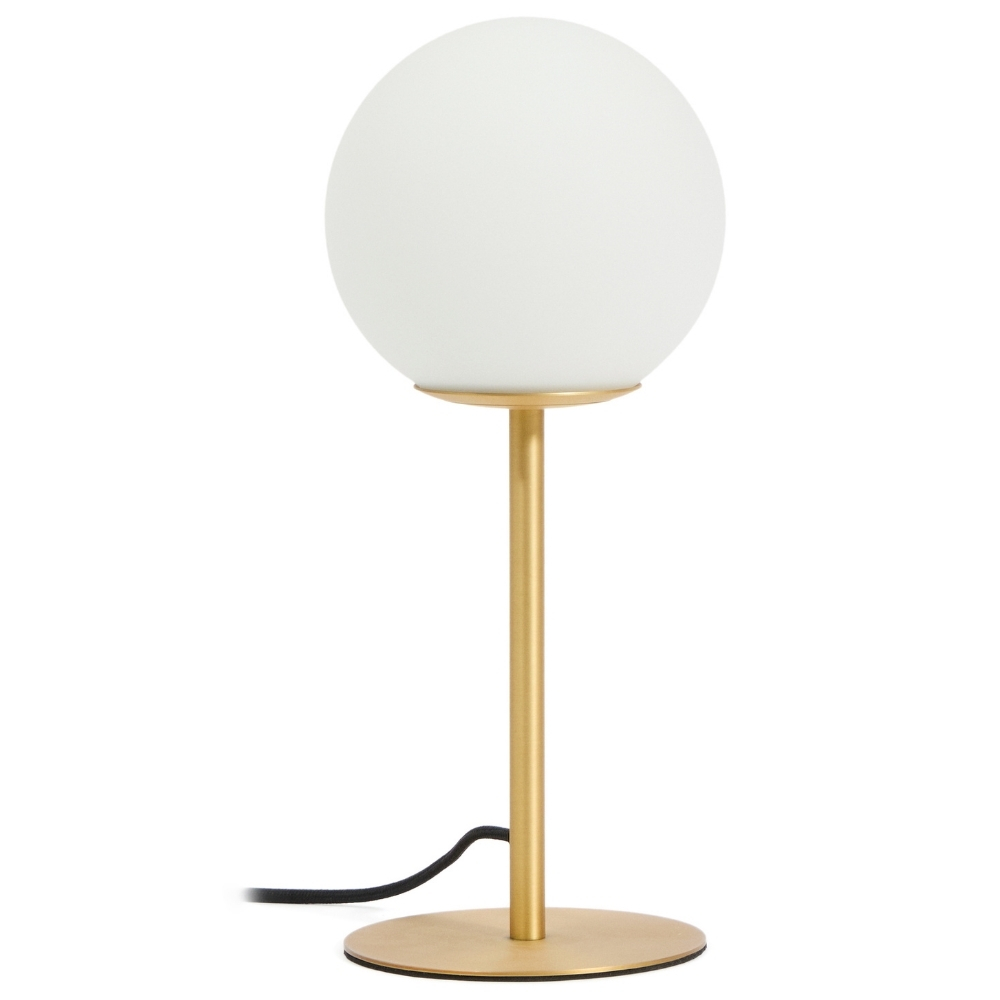 Kave Home Zlatá kovová stolní lapa Brisia Kave Home