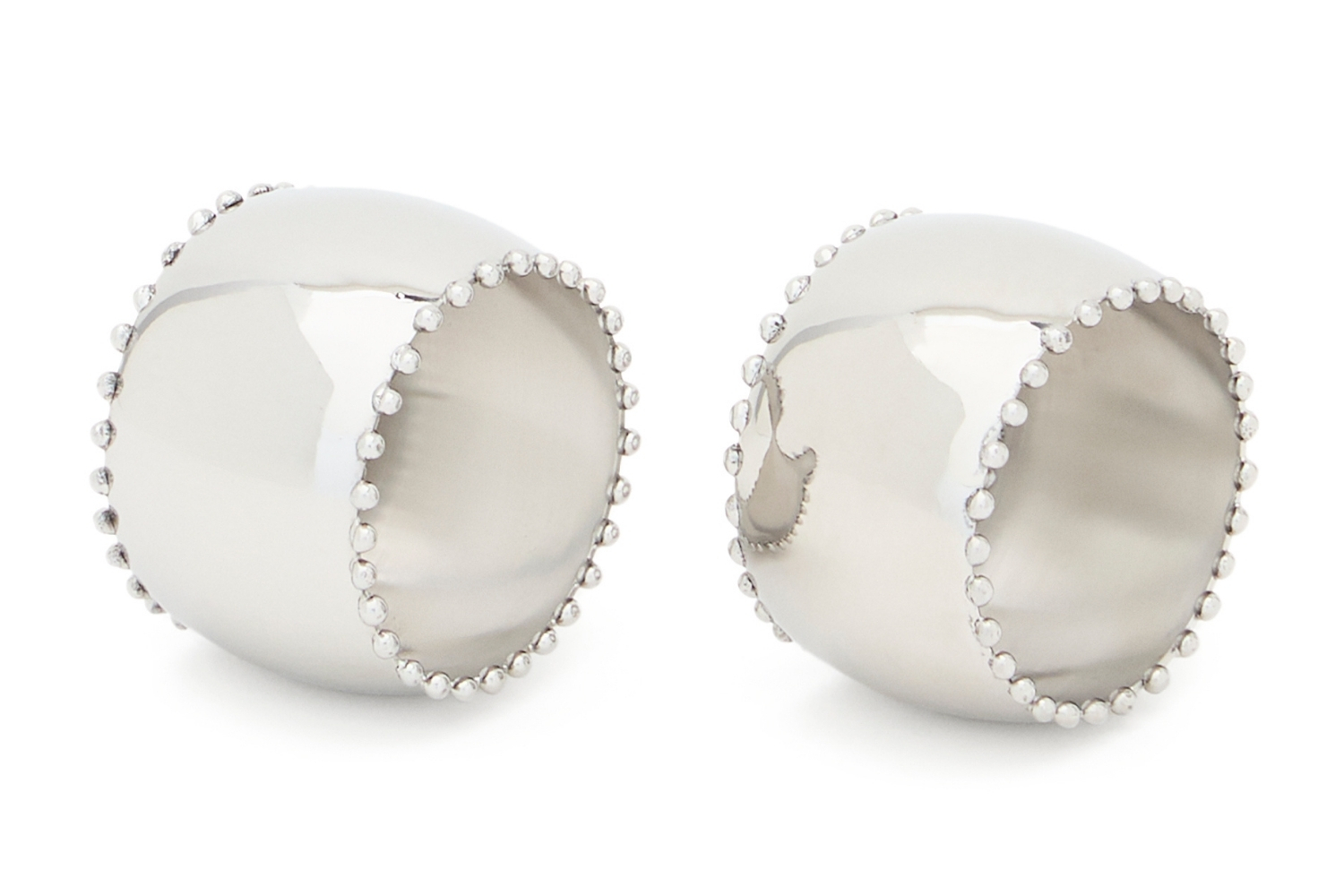 Kave Home Set dvou nerezových kroužků na ubrousky Nirela Kave Home