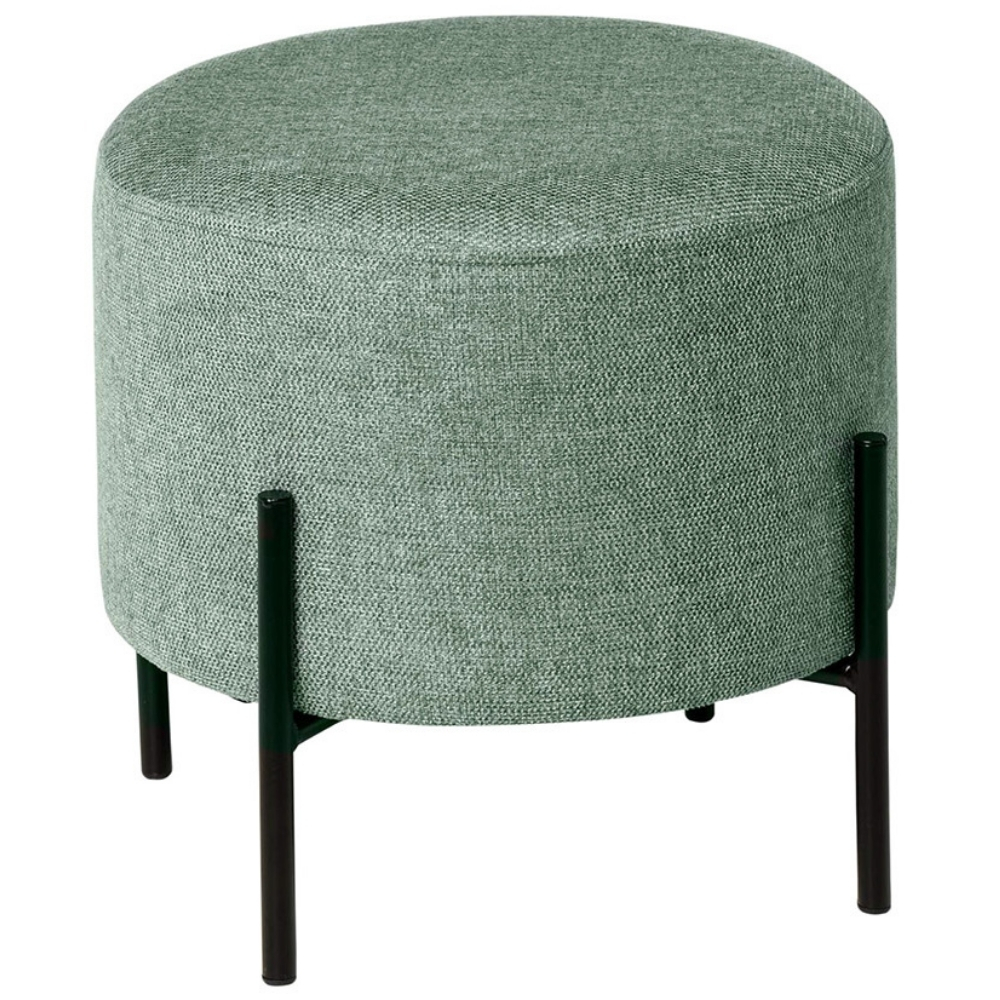 Zelený taburet Somcasa Herman 40 cm Somcasa