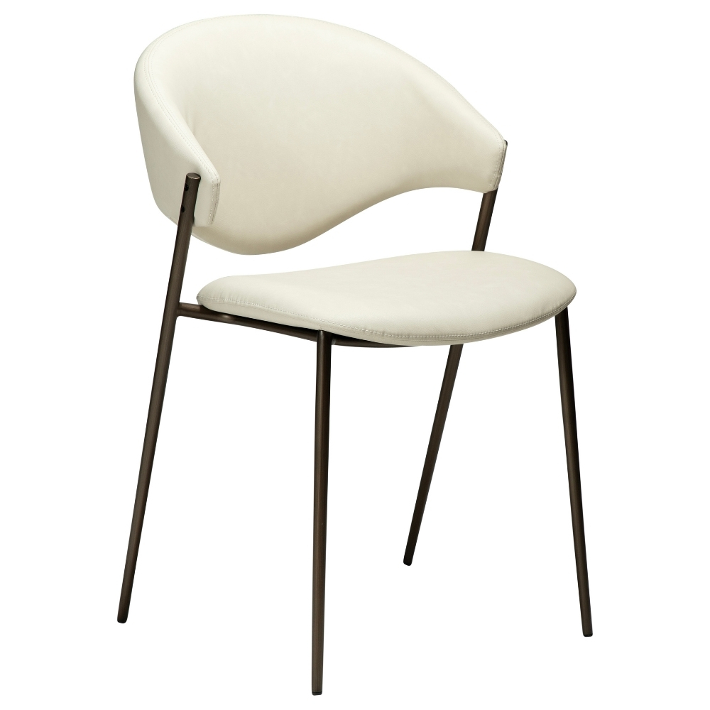 ​​​​​Dan-Form Bílá koženková jídelní židle DAN-FORM Zone ​​​​​Dan-Form