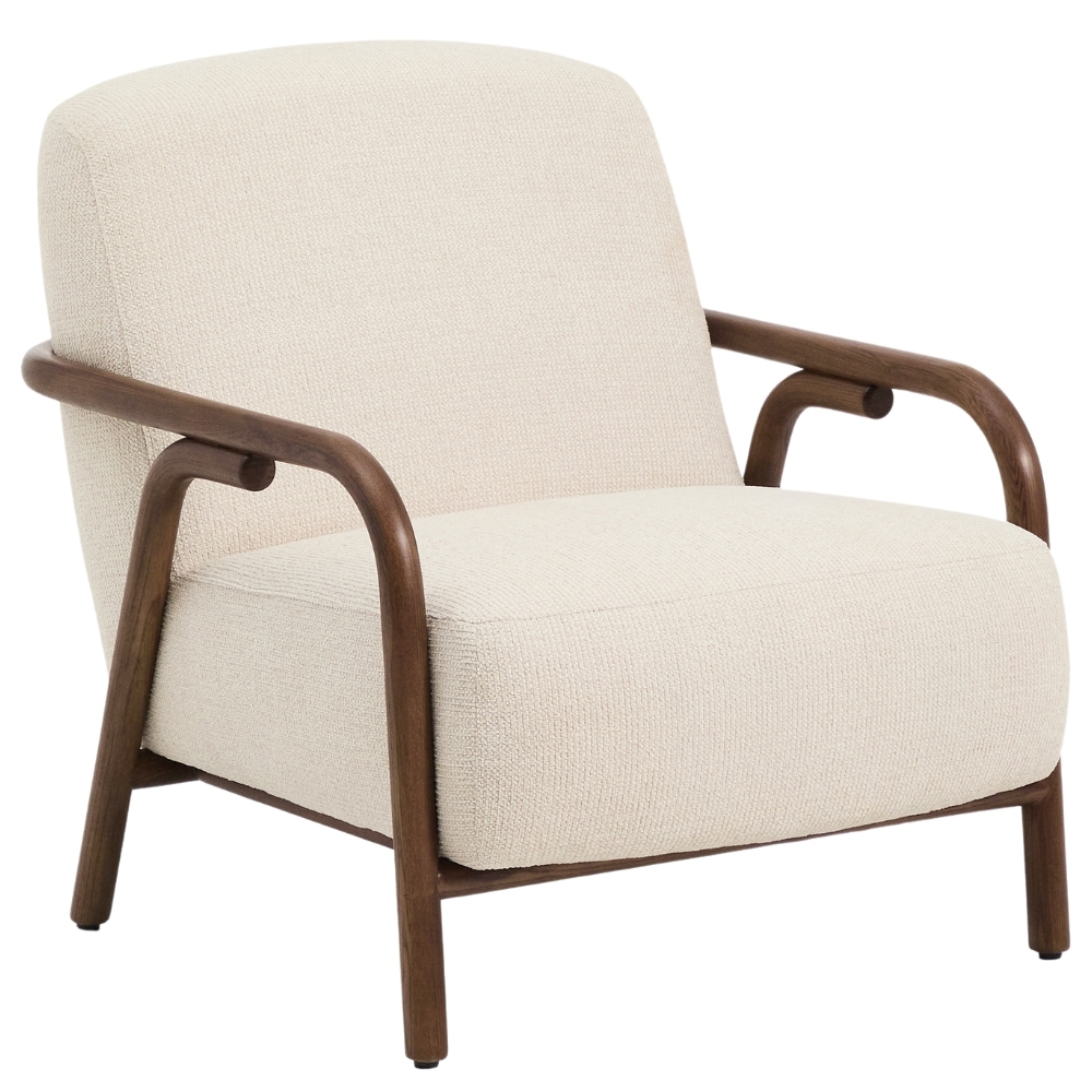 Kave Home Béžové čalouněné křeslo Sylo Kave Home