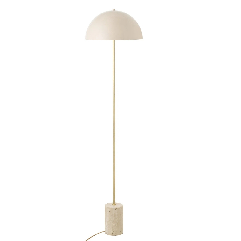 Nordic Living Mramorová stojací lampa Sheffield 155 cm Nordic Living