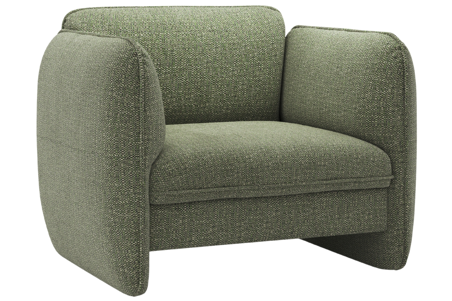 Micadoni Zelené křeslo Georgia Micadoni