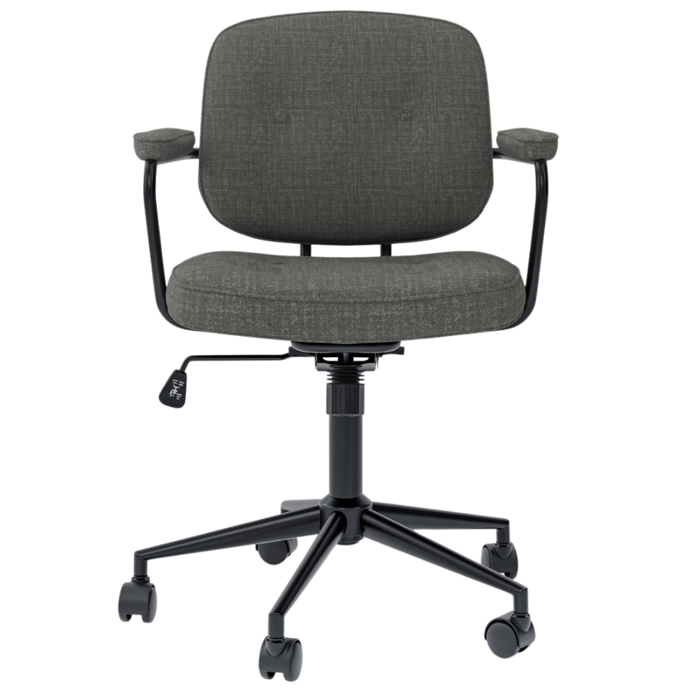 Somcasa Tmavě šedá konferenční židle Columbia Somcasa