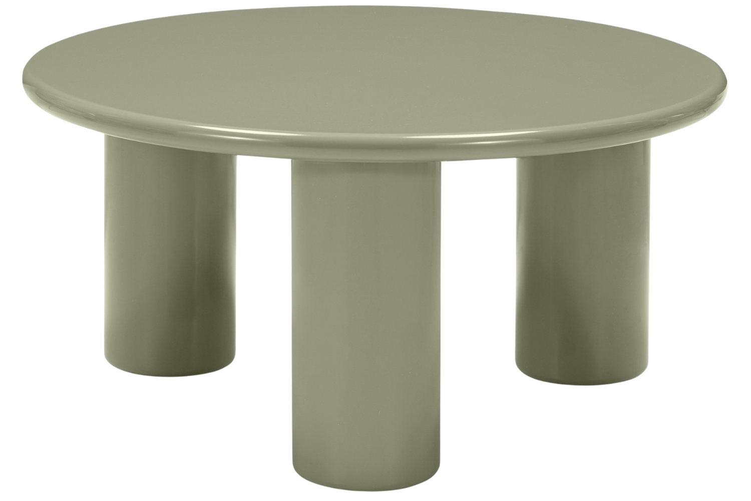 Nova Nook Zelený konferenční stolek Lecrel 80 cm Nova Nook