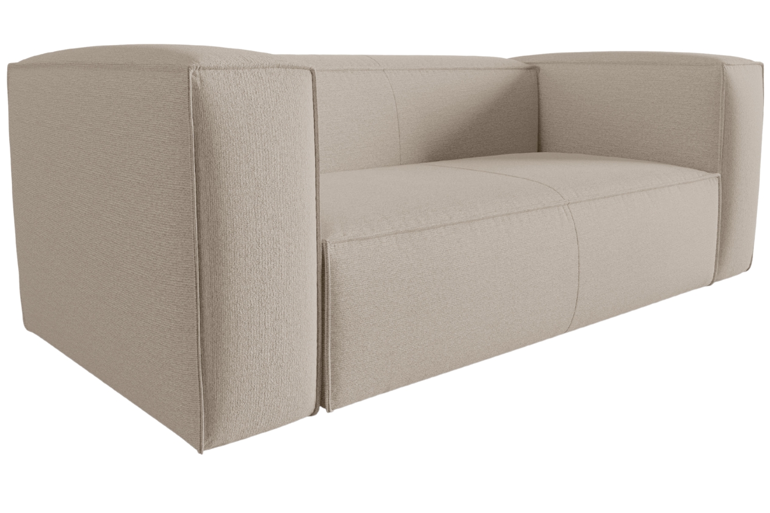 Cosmopolitan Design Béžová dvoumístná pohovka Mackay 150 cm Cosmopolitan Design