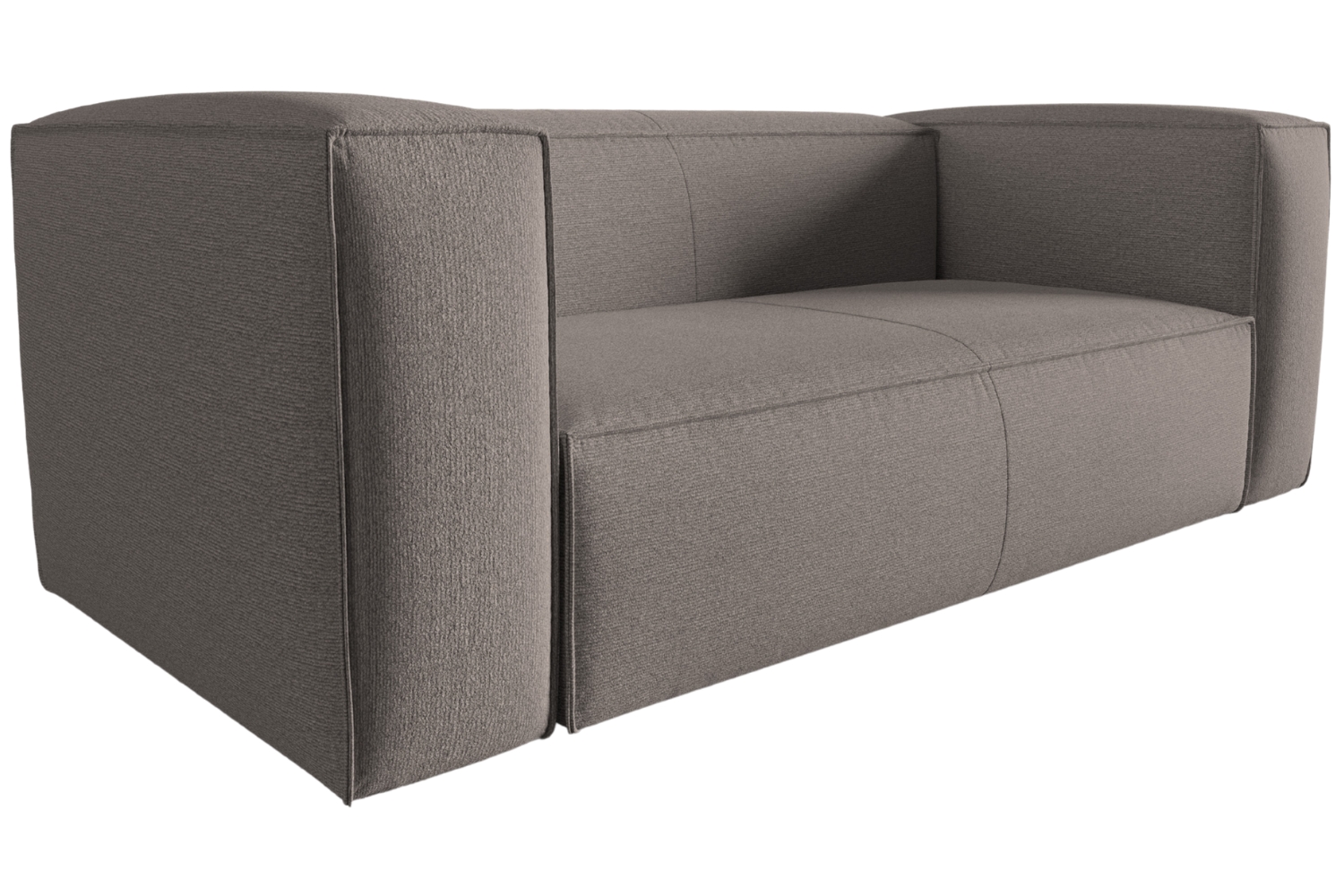 Cosmopolitan Design Hnědá dvoumístná pohovka Mackay 150 cm Cosmopolitan Design