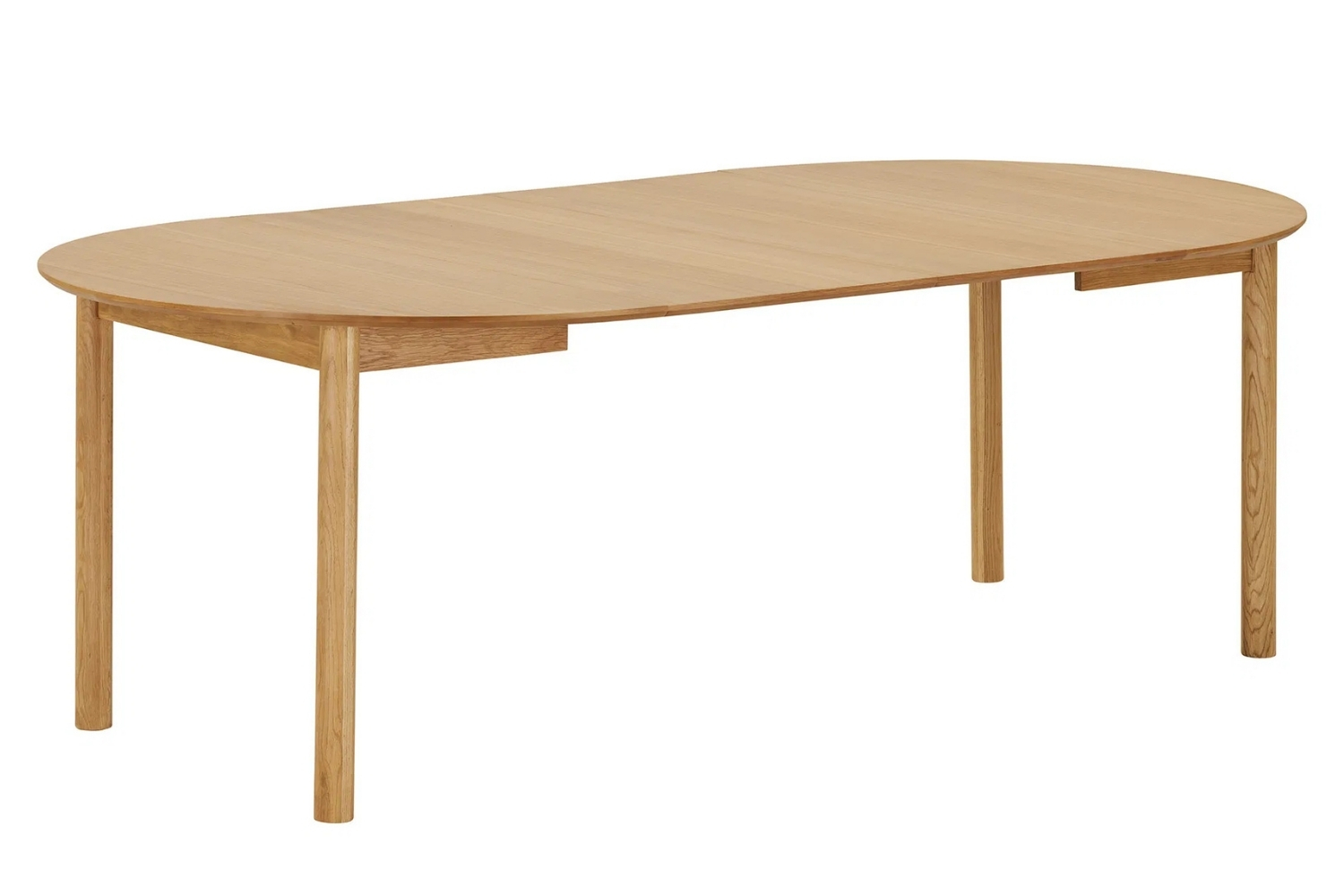 Nordic Living Dubový rozkládací jídelní stůl Bunderberg 120/220 x 120 cm Nordic Living