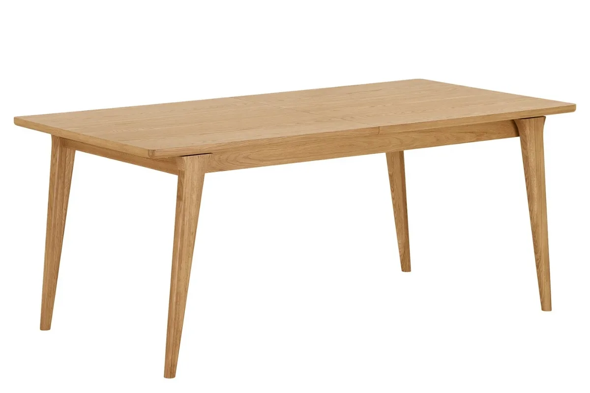 Nordic Living Dubový rozkládací jídelní stůl Darvin 180/230 x 90 cm