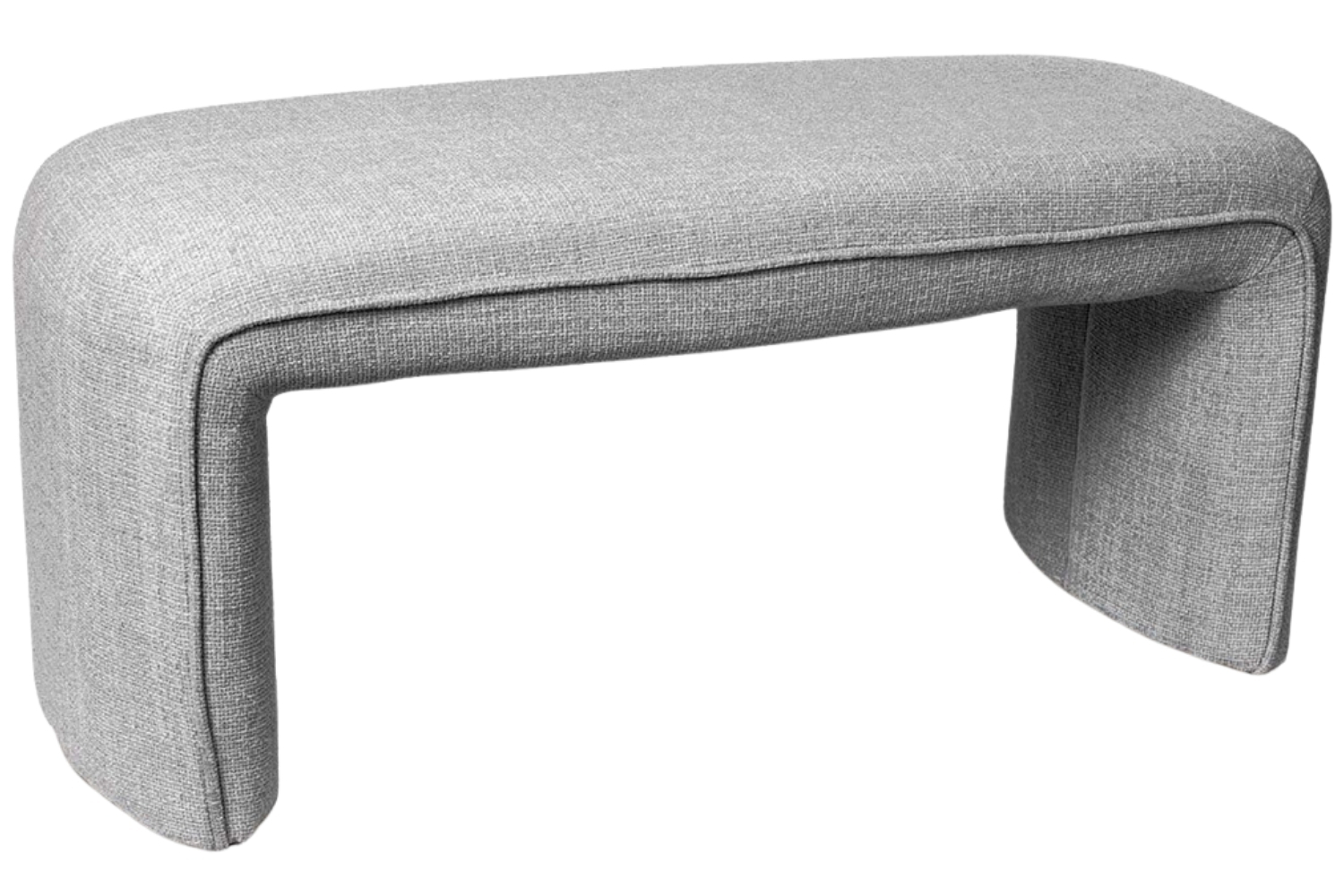 Somcasa Šedá lavice Catania 100 cm Somcasa
