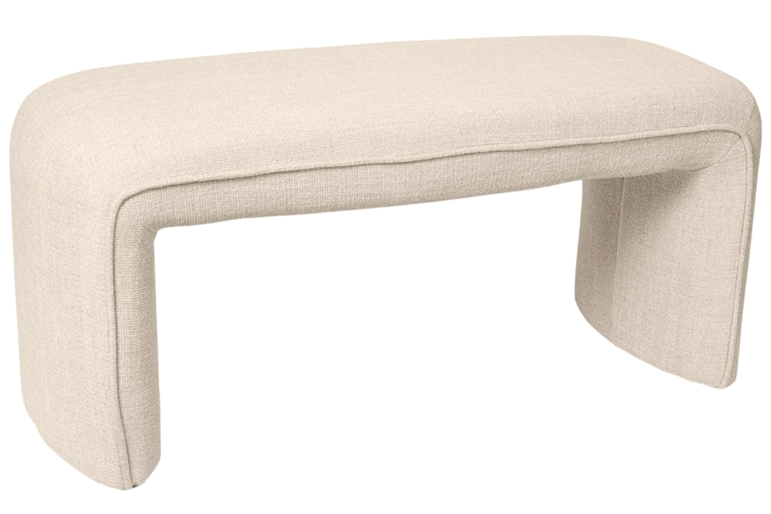 Somcasa Béžová lavice Catania 100 cm Somcasa