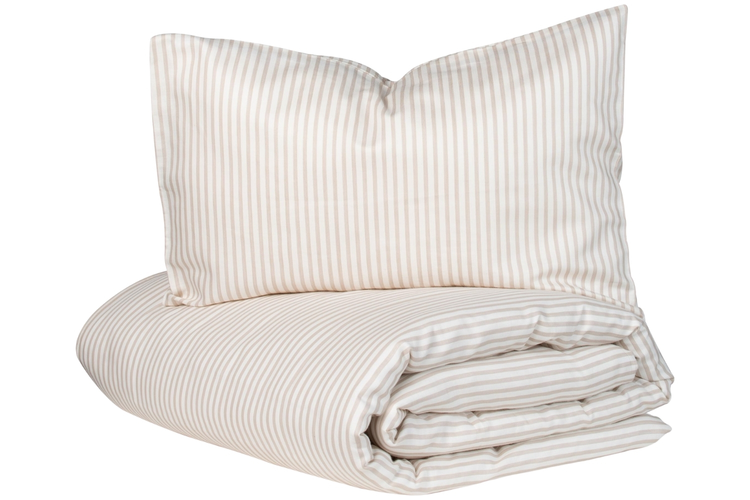 Bílo-béžová mušelínová sada povlečení Quax Natural 120 x 190 cm Quax