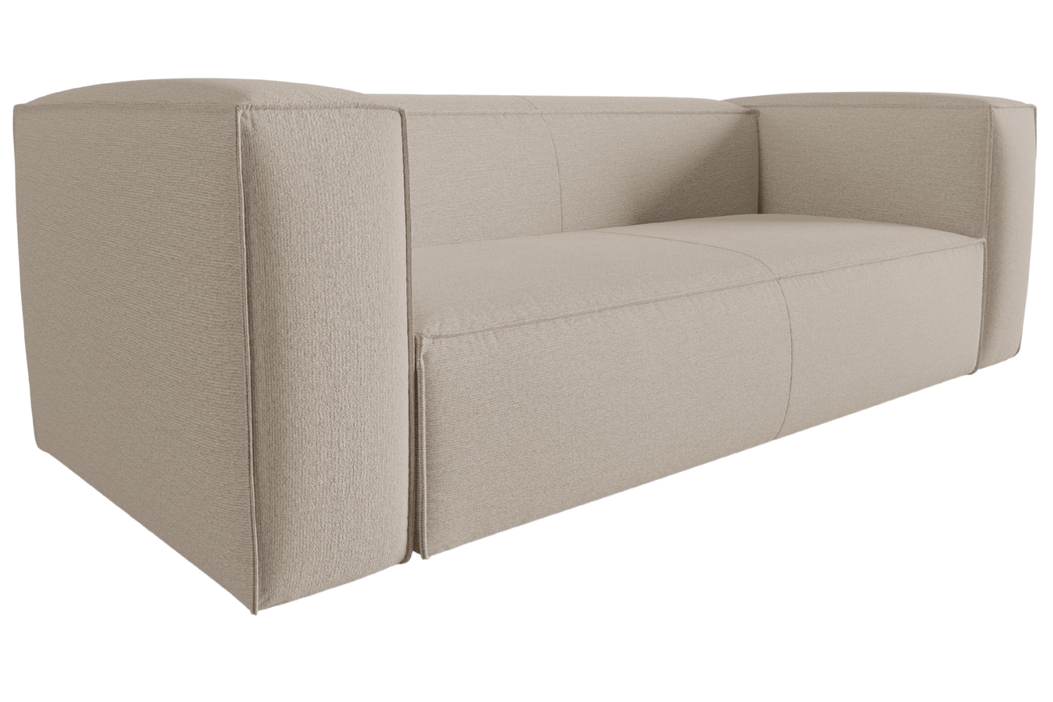 Cosmopolitan Design Béžová trojmístná pohovka Mackay 200 cm Cosmopolitan Design