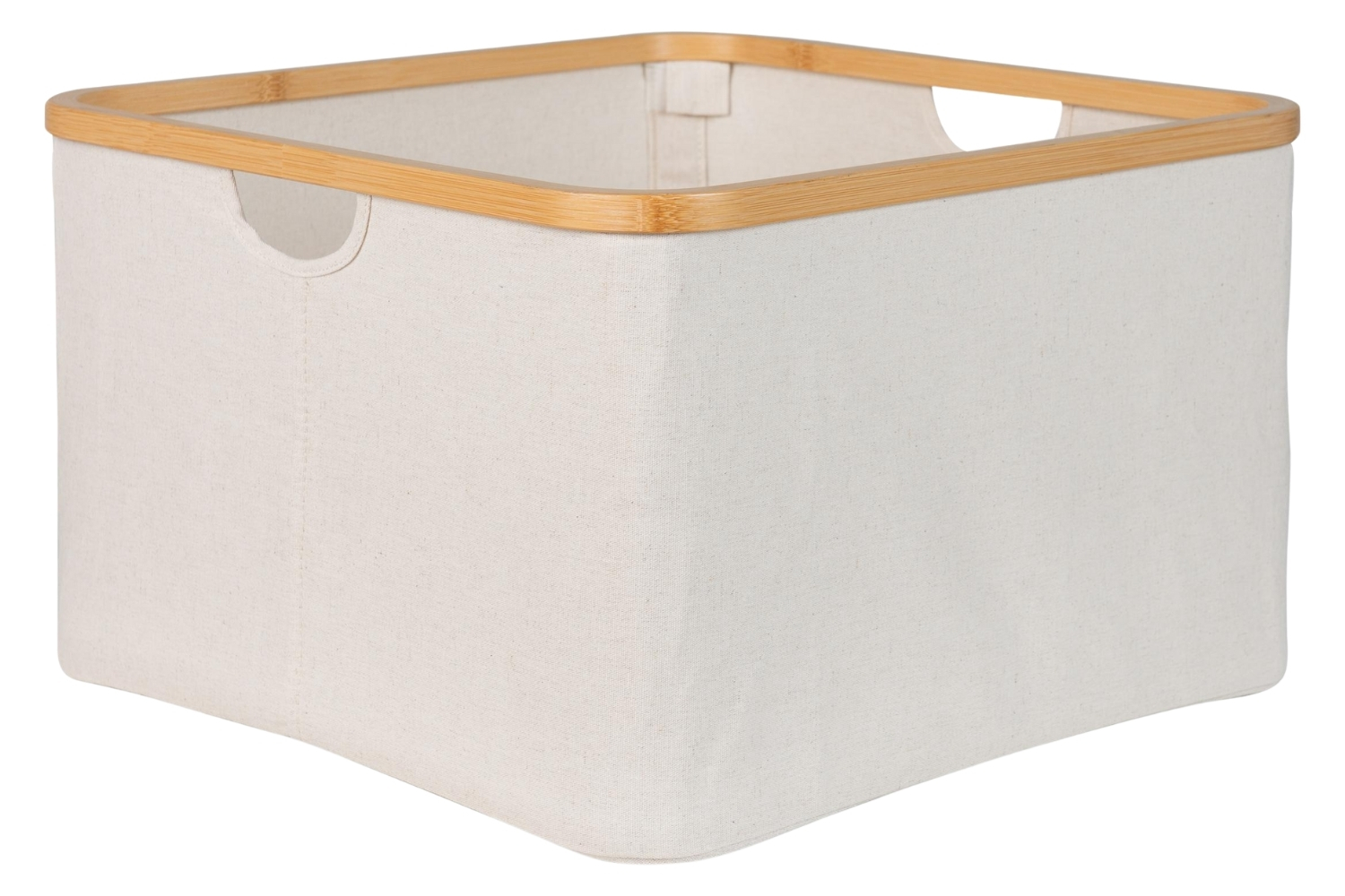 Béžový bavlněný úložný box Quax Stella Quax