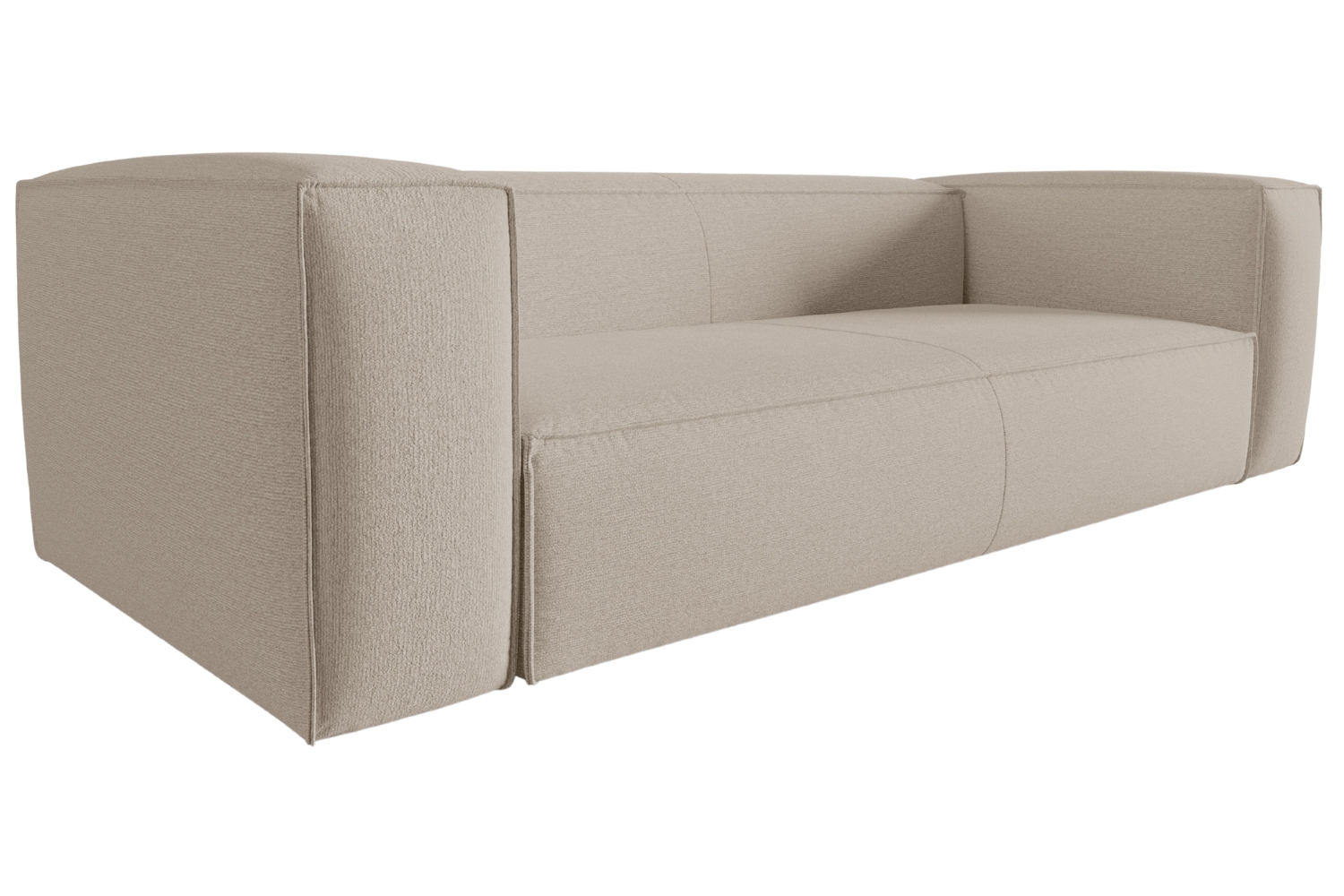 Cosmopolitan Design Béžová čtyřmístná pohovka Mackay 230 cm Cosmopolitan Design