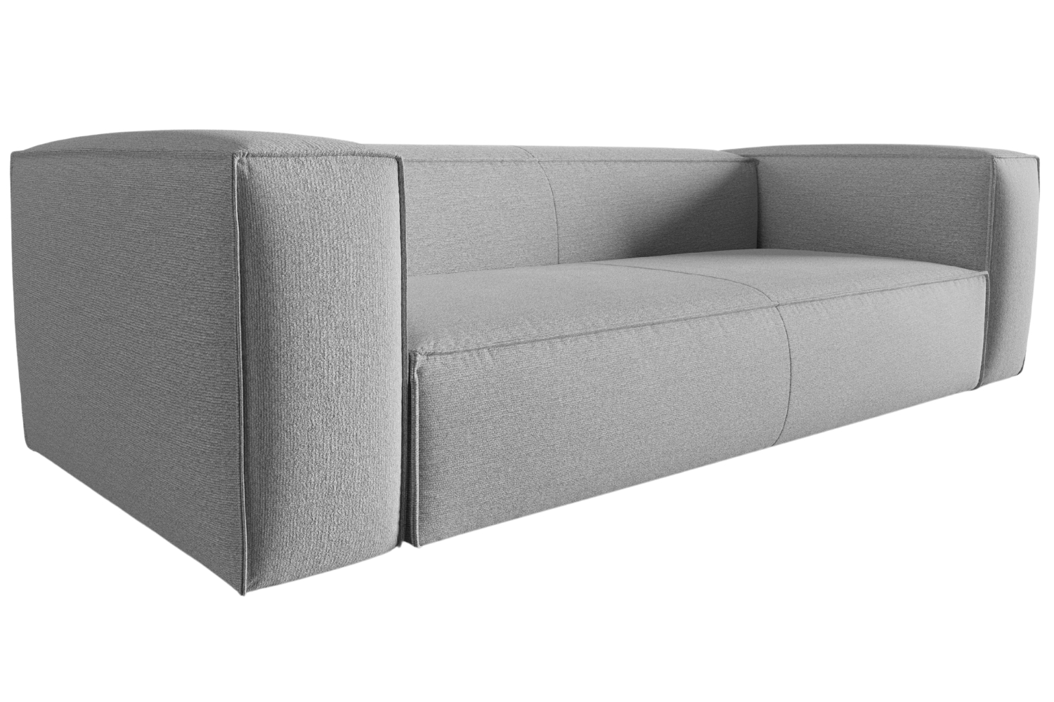 Cosmopolitan Design Šedá čtyřmístná pohovka Mackay 230 cm Cosmopolitan Design