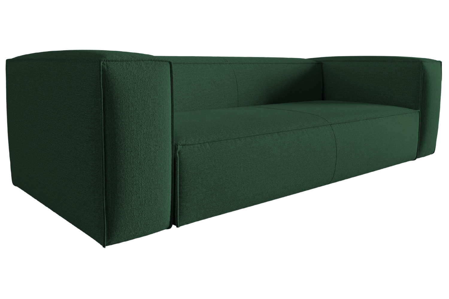 Cosmopolitan Design Zelená čtyřmístná pohovka Mackay 230 cm Cosmopolitan Design