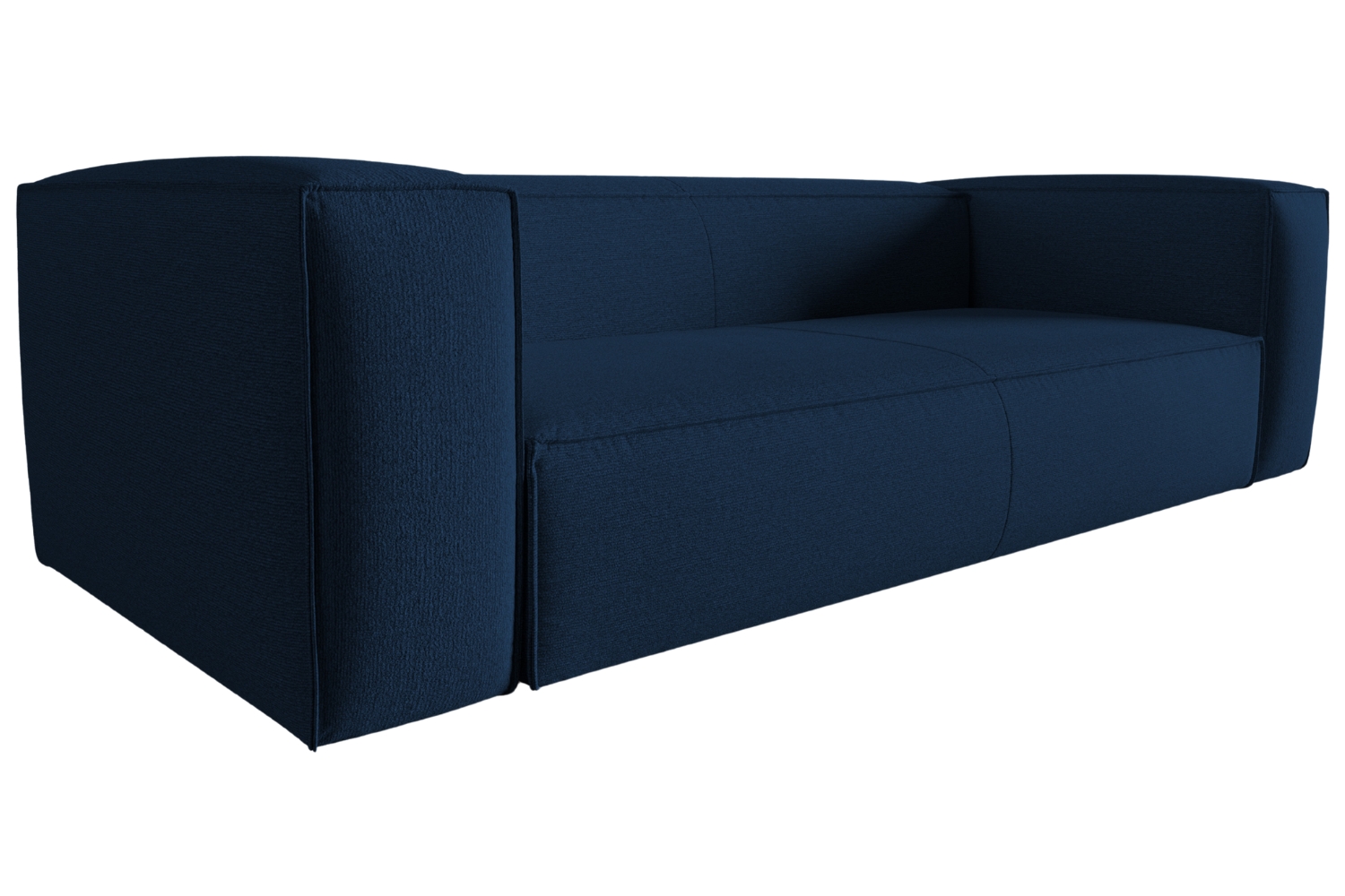 Cosmopolitan Design Tmavě modrá čtyřmístná pohovka Mackay 230 cm Cosmopolitan Design