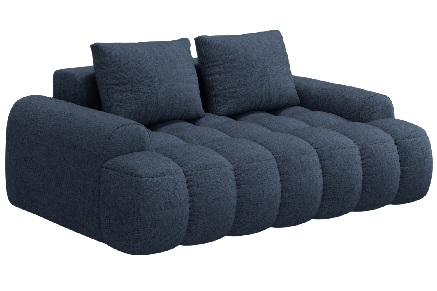 Cosmopolitan Design Tmavě modrá dvoumístná pohovka Linz 175 cm Cosmopolitan Design