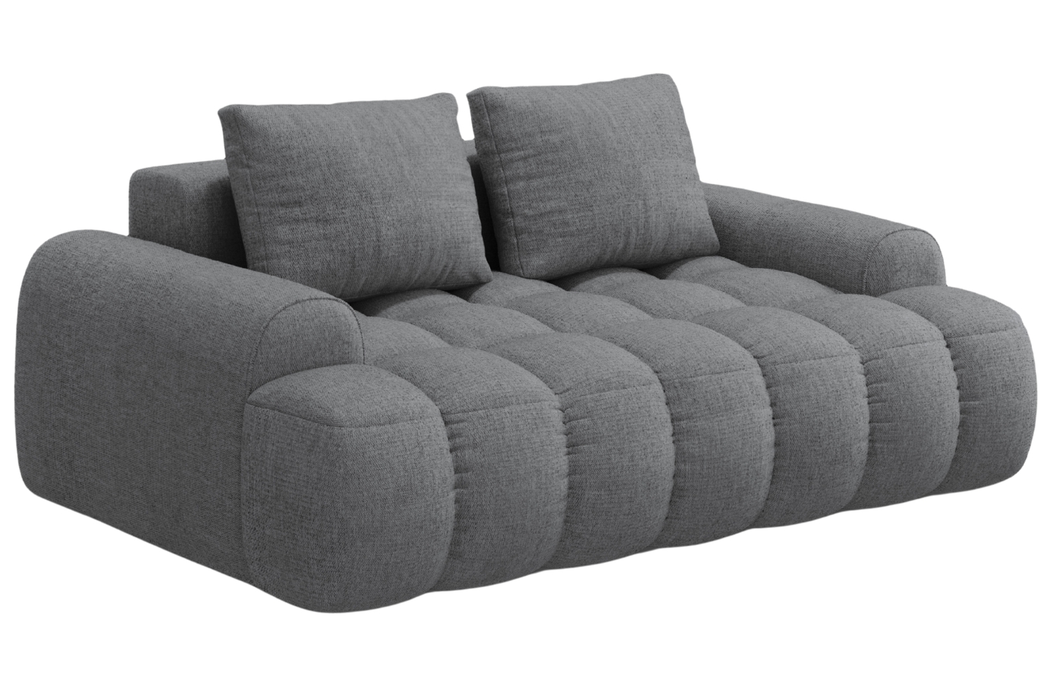 Cosmopolitan Design Šedá dvoumístná pohovka Linz 175 cm Cosmopolitan Design