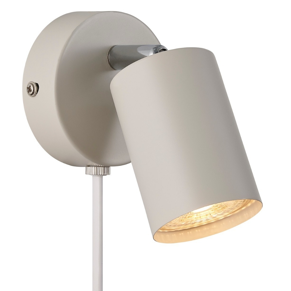 Nordlux Béžové kovové nástěnné světlo Explore Nordlux