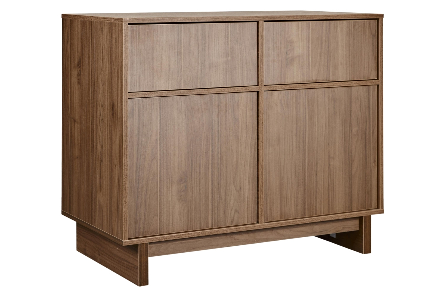 Hnědá dřevěná přebalovací komoda Quax Kyo Quax