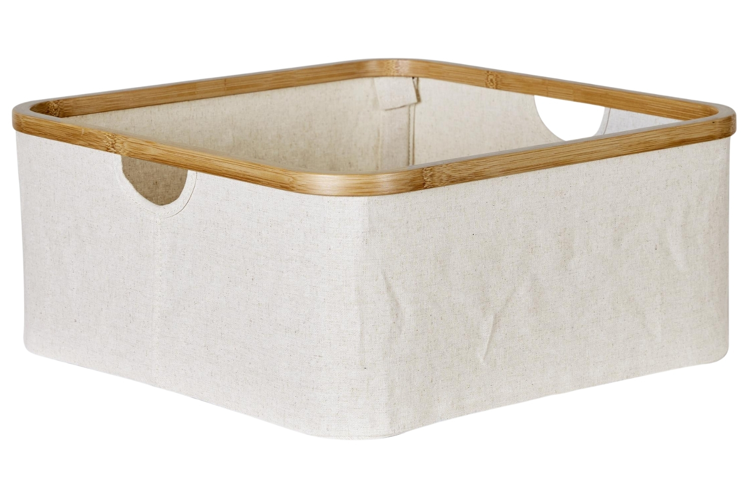 Béžový bavlněný úložný box Quax Kyo Quax