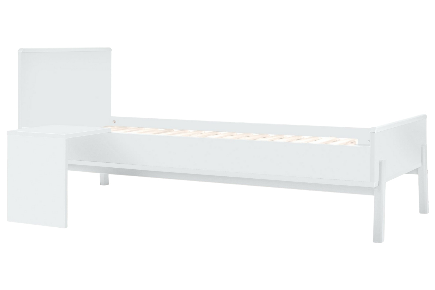 Krémově bílá prodlužovací sada k postýlce Quax Ashi Quax