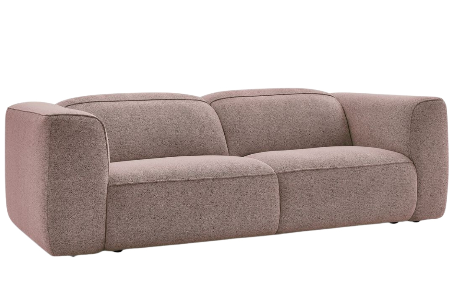 Bobochic Paris Růžová trojmístná pohovka William 240 cm Bobochic Paris