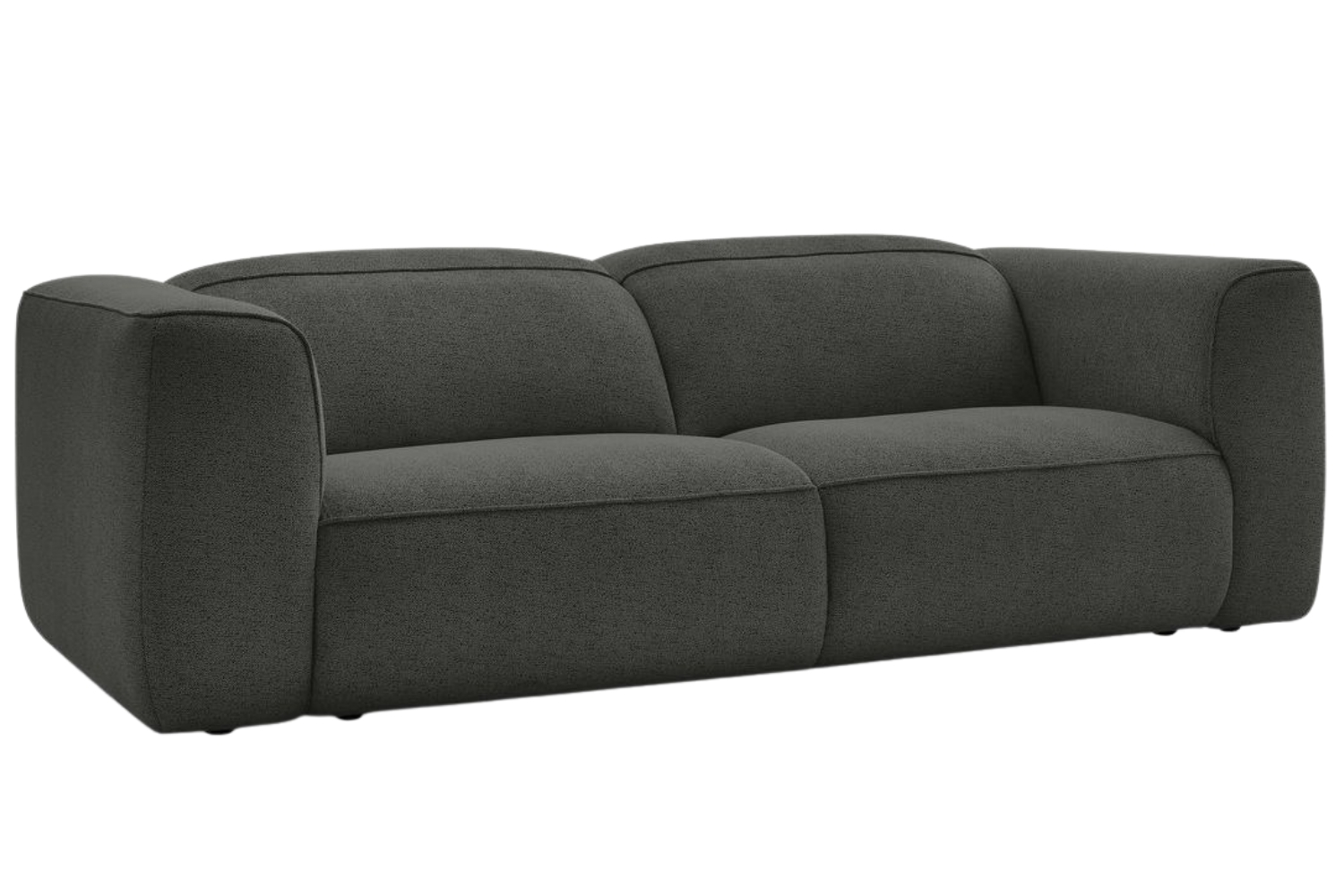Bobochic Paris Tmavě šedá trojmístná pohovka William 240 cm Bobochic Paris