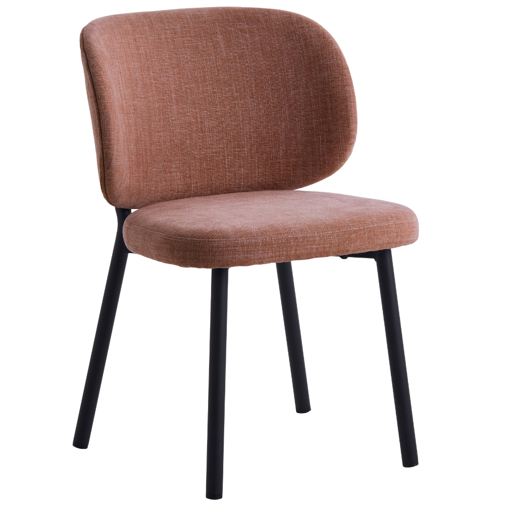 Unique Furniture Růžová jídelní židle Swan Unique Furniture