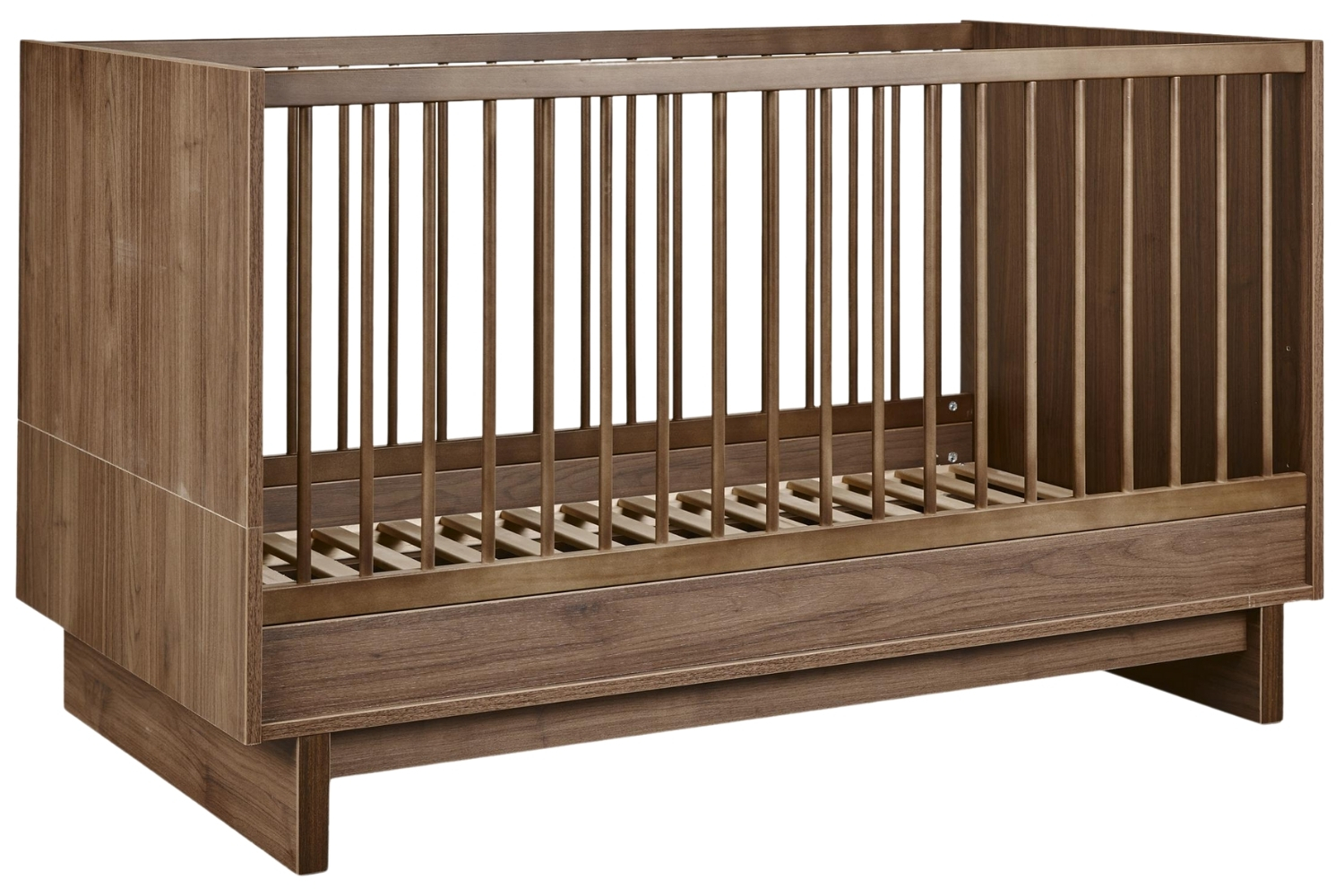 Hnědá dětská rostoucí postýlka Quax Kyo 70 x 140 cm Quax