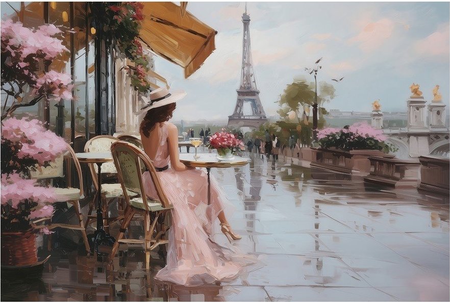 Obraz 113x85 cm Evening View – Styler Styler