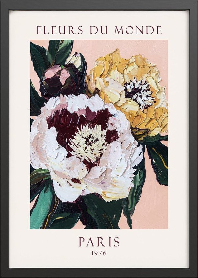 Obraz 50x70 cm Flower Market – Styler Styler