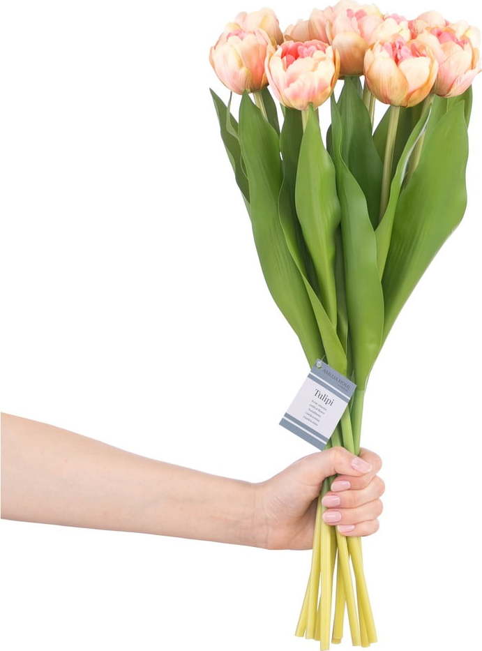 Umělé květiny v sadě 10 ks (výška 38 cm) Tulips – AmeliaHome Restilo