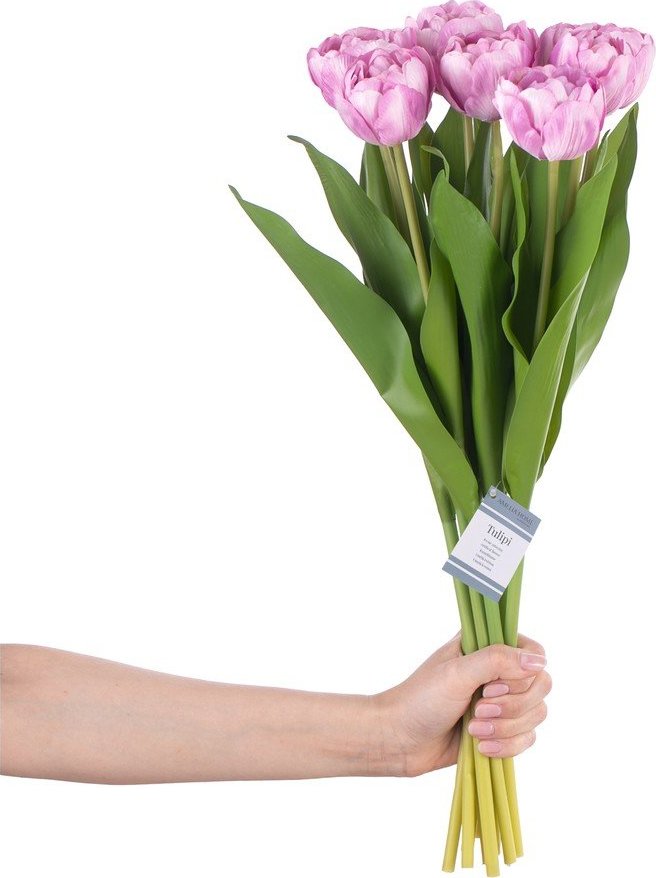 Umělé květiny v sadě 10 ks (výška 38 cm) Tulips – AmeliaHome Restilo