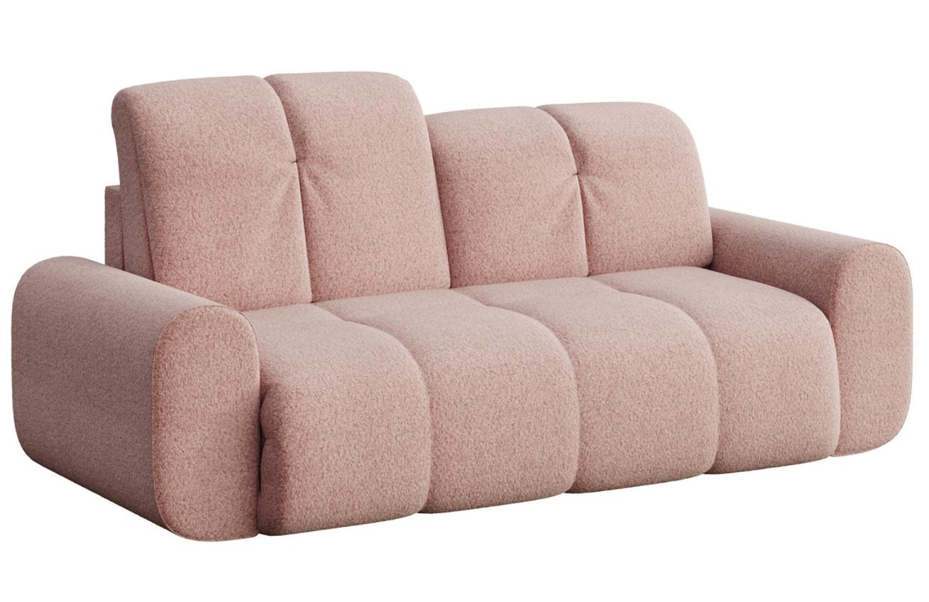 Devichy Růžová bouclé dvoumístná pohovka Tous 210 cm Devichy