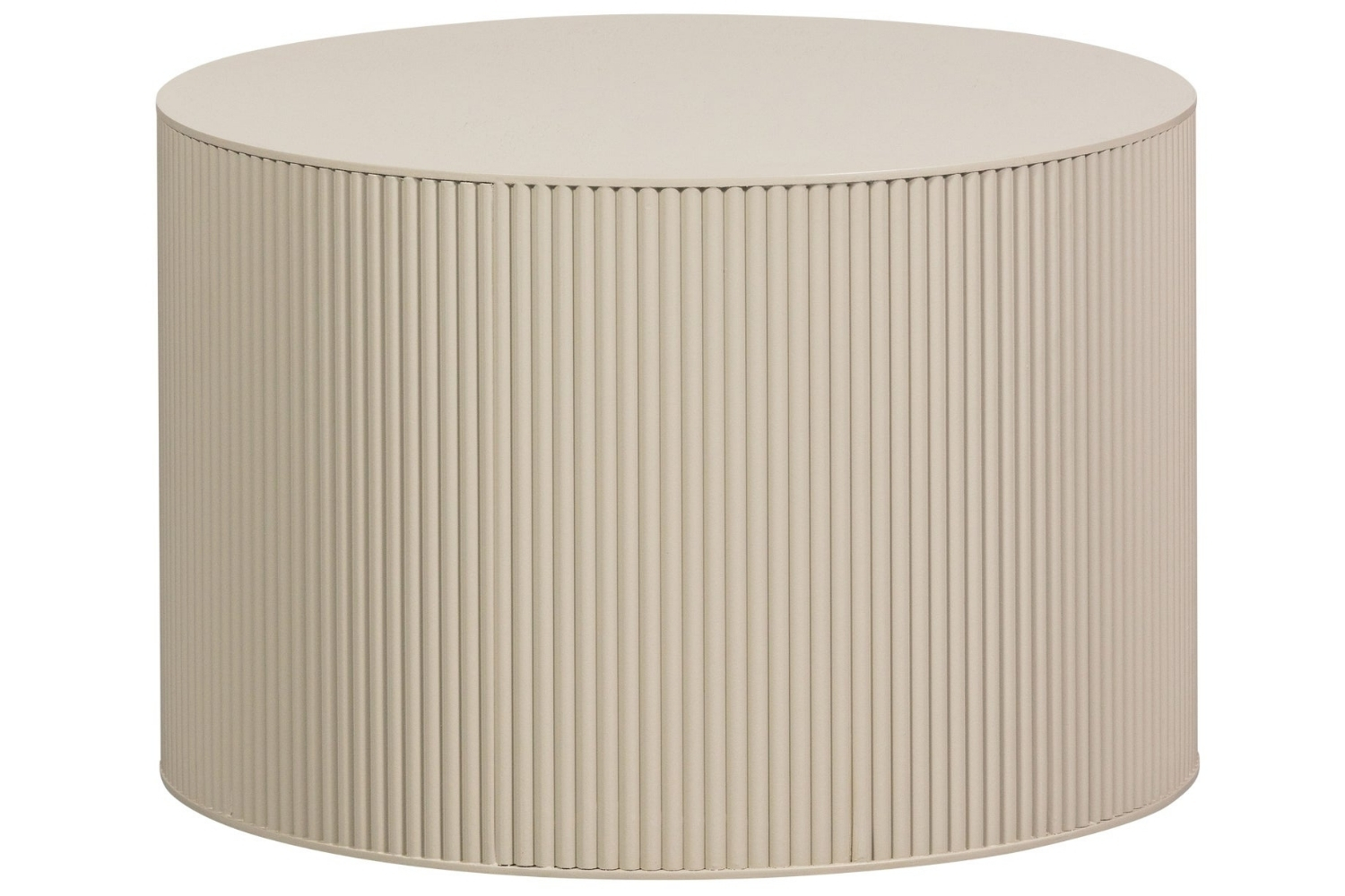 WOOOD Béžový lakovaný konferenční stolek Sanne 60 cm WOOOD