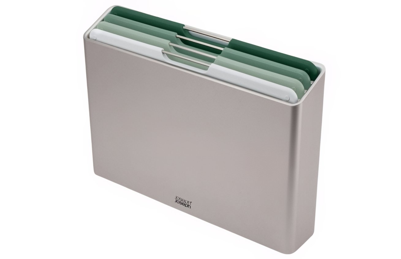 Joseph Joseph Sada čtyř plastových prkének se stojanem Folio Editions Sage 26 x 36 cm Joseph Joseph