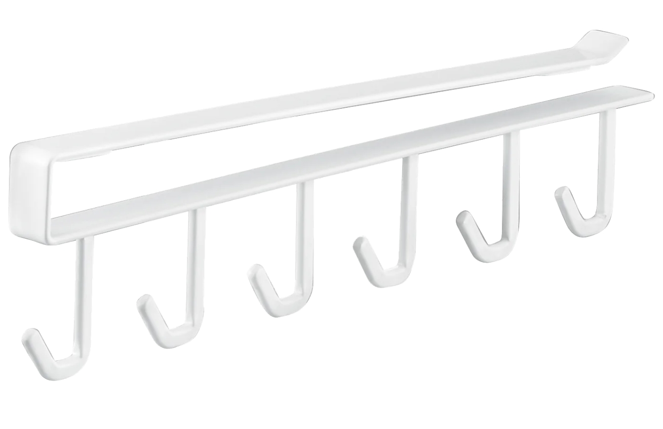 Bílé kovové závěsné háčky Yamazaki Tower 26 cm YAMAZAKI