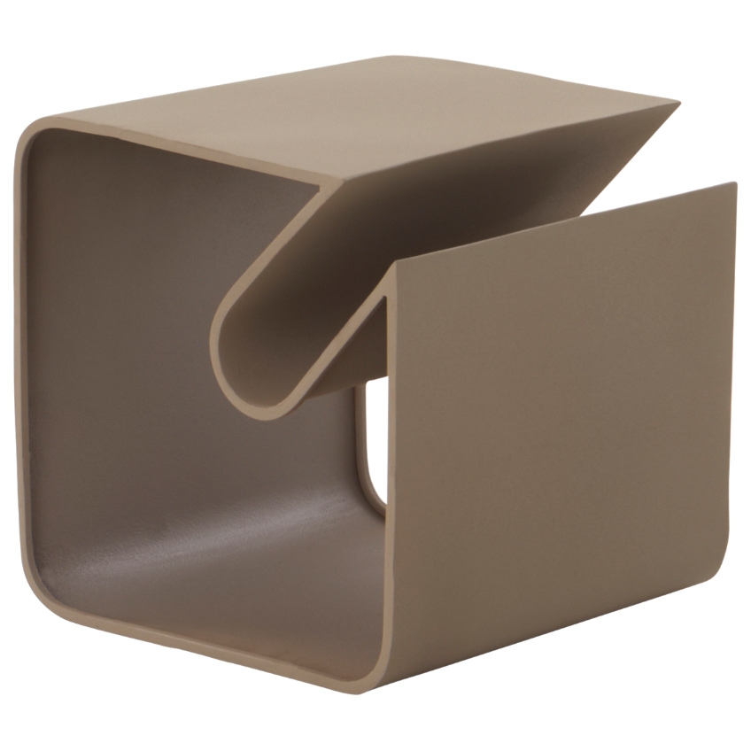 Jotex Béžový kovový odkládací stolek KUROW 40 x 40 cm Jotex