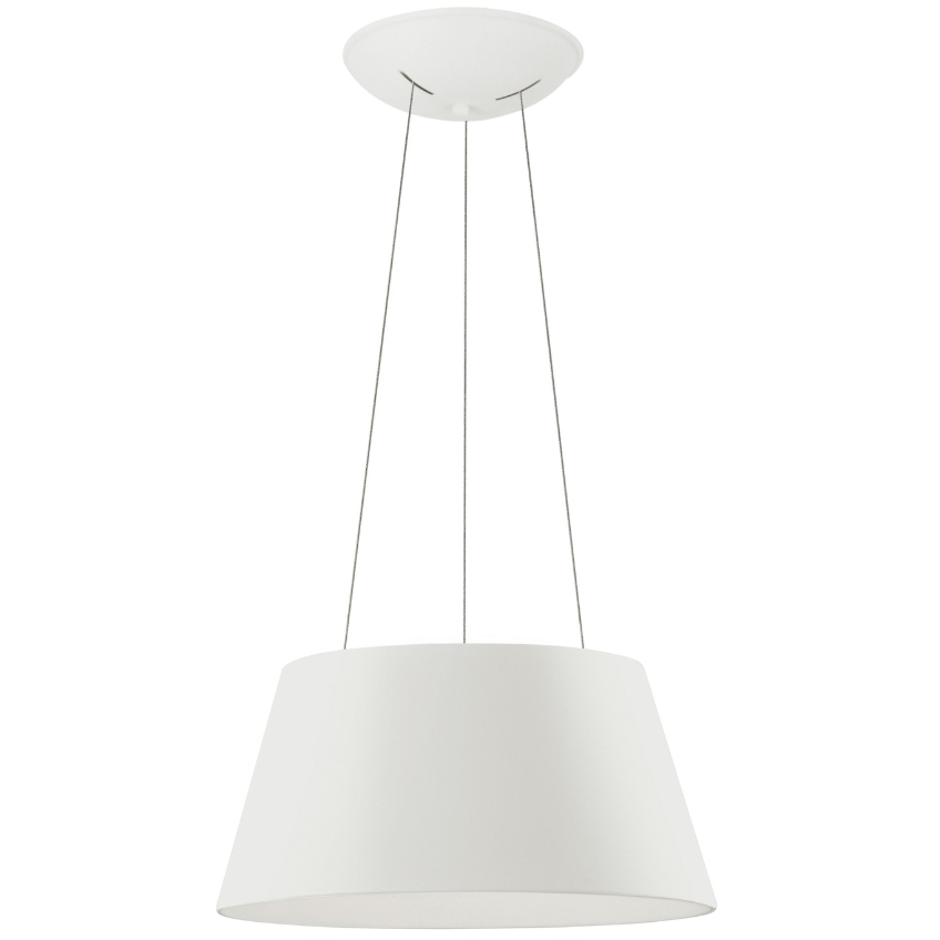 Bílé kovové závěsné LED světlo Nova Luce Volcano 45 cm Nova Luce