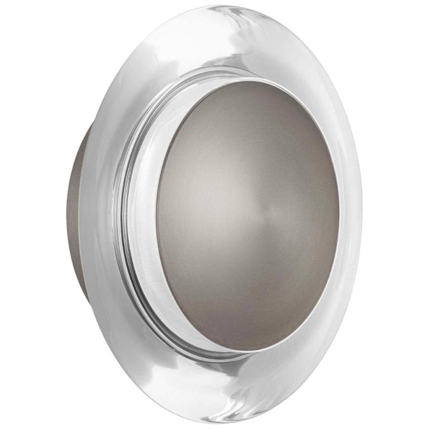 Stříbrné kovové nástěnné LED světlo Nova Luce Airida Nova Luce