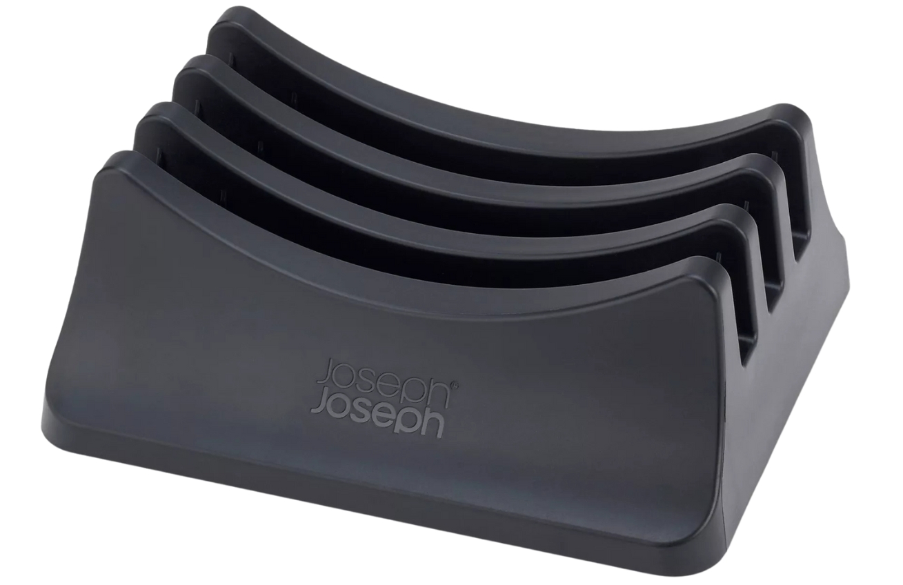 Joseph Joseph Šedý plastový stojan na pokličky Space Joseph Joseph