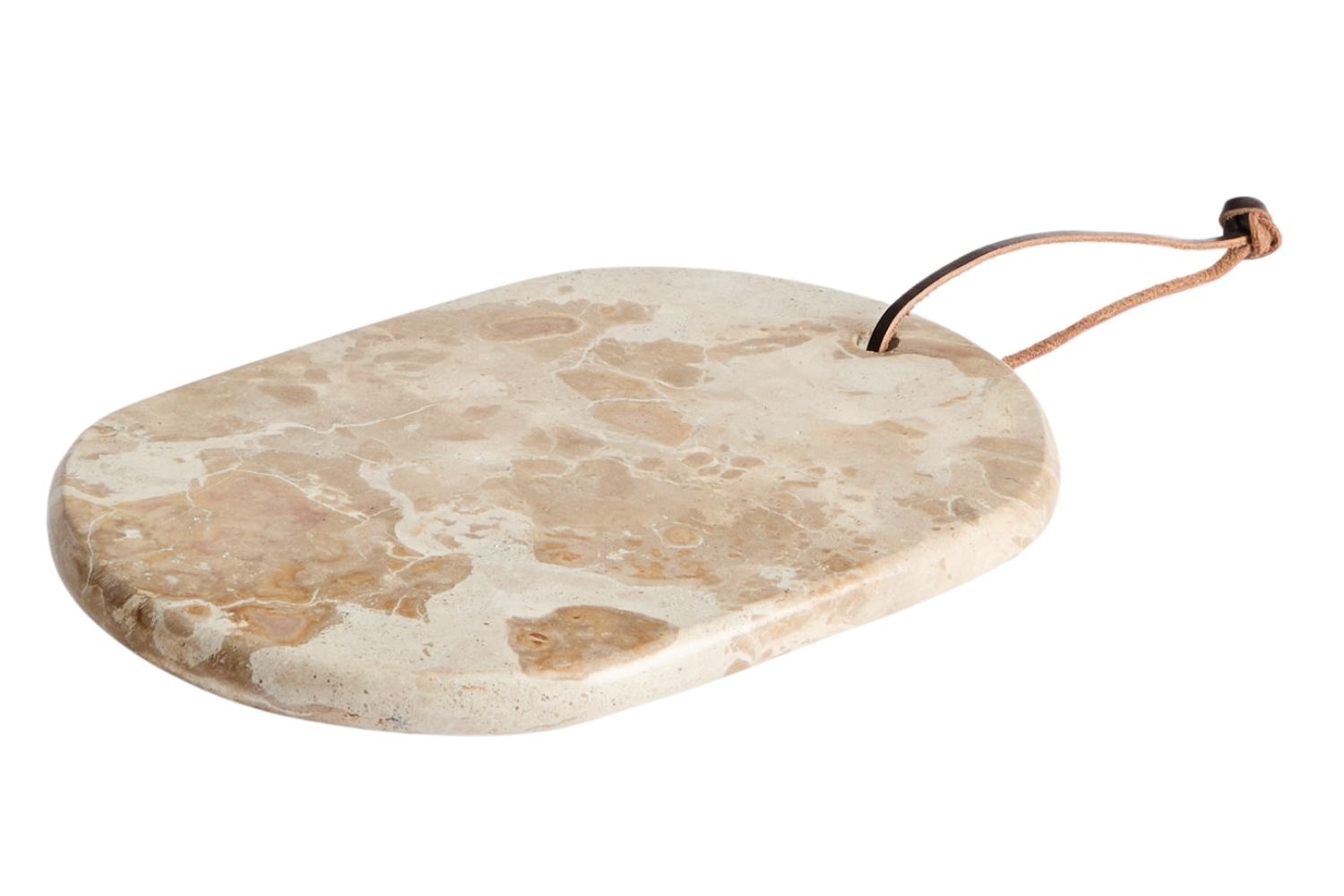 Kave Home Béžové mramorové servírovací prkénko Orlina 25 x 18 cm Kave Home