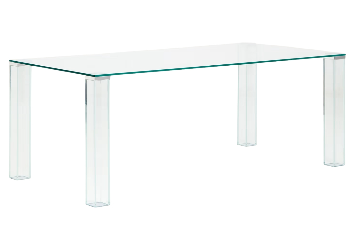 Kave Home Skleněný jídelní stůl Adularia 200 x 100 cm Kave Home