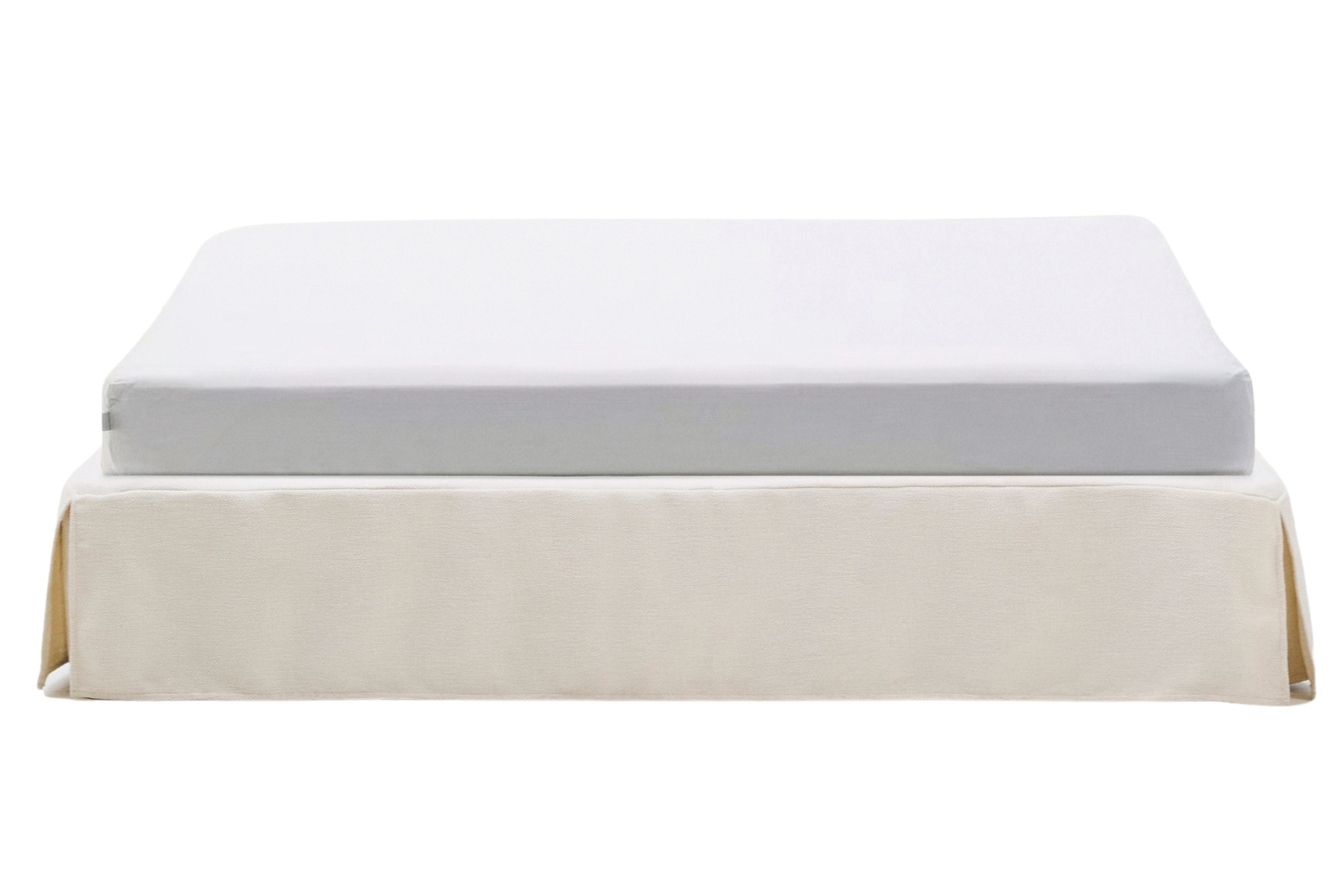 Kave Home Bílá dvoulůžková postel Jaira 180 x 200 cm Kave Home