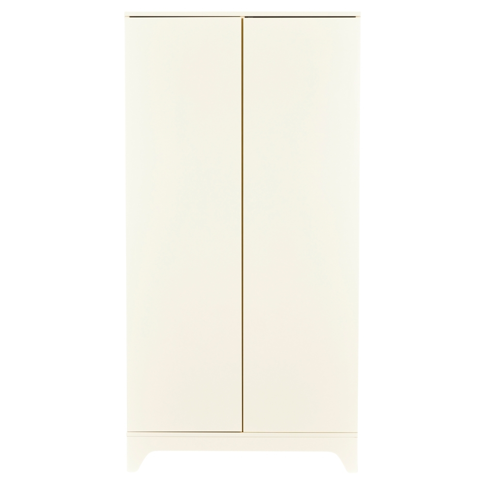 Světle žlutá dětská šatní skříň Quax Tsugi 96 x 58 cm Quax