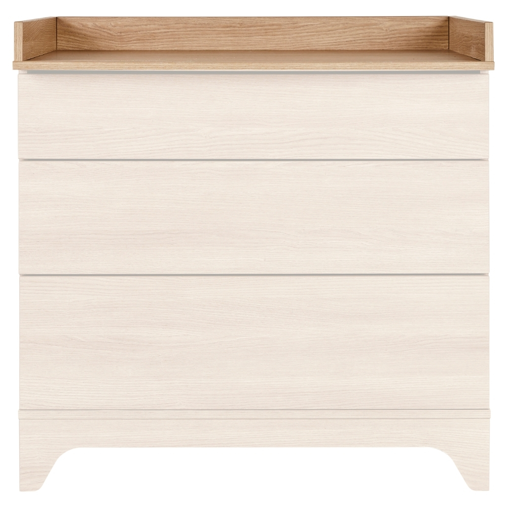 Nástavba pro přebalovací komodu Quax Tsugi s dřevěným dekorem Quax